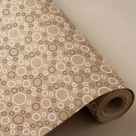 PAPEL REGALO BOBINA DE 62CM 4K 100  KRAFT RECICLAD