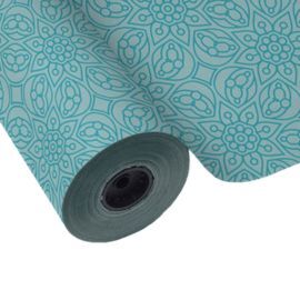 PAPEL REGALO BOBINA 31CM 2K TODO AÑO MANDALA AZUL