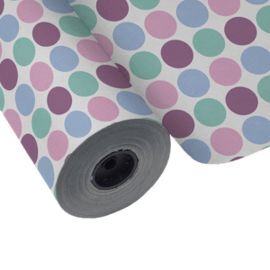 PAPEL REGALO BOBINA 62CM 4K TODO AÑO CIRCULOS DE C