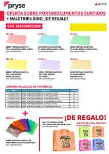 OFERTA SOBRE PORTADOCUMENTOS SURT+REGALO MALETINES