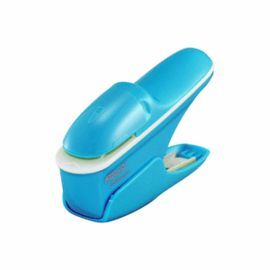 GRAPADORA SIN GRAPAS KW TRIO PARA 6 HOJAS AZUL