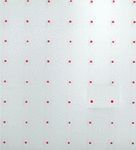 BOBINA PP TRANSPARENTE 0.8X50M TOPOS ROJOS 3158021
