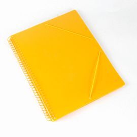 CARPETA ESPIRAL 30 FUNDAS A4 BOLSILLO NARANJA PAST