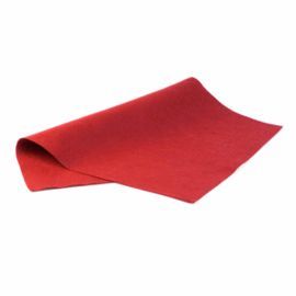 FIELTRO LAMINA 40X60 CM ROJO 10 UDS