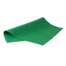 FIELTRO LAMINA 40X60 CM VERDE 10 UDS