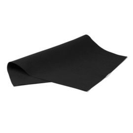 FIELTRO LAMINA 40X60 CM NEGRO 10 UDS