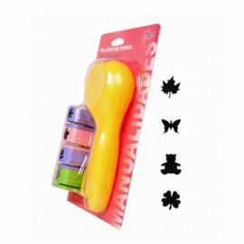 TALADRO MANUALIDADES 1,91CM 4 FORMAS SURTIDAS 5099