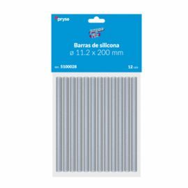 PACK 12 BARRAS SILICONA 11,2X200MM
