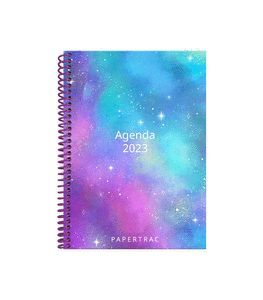 AGENDA ANUAL 2023 A5 DP GALAXY ESPIRAL PAPERTRAC