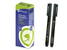 ROTULADOR PERMANENTE PUNTA FINA 0,6MM NEGRO NEGRO