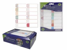 ETIQUETAS MARCADORAS DECO 20X60MM 36 UNIDADES