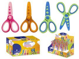 TIJERA ESCOLAR PLASTICA BISMARK SEA 4.25