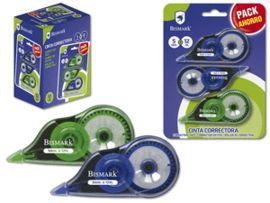 CINTA CORRECTORA BISMARK 12M PACK AHORRO 3 UDS