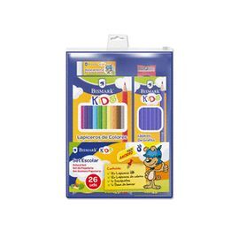 PACK MATERIAL ESCOLAR AHORRO KIDS 26 UDS
