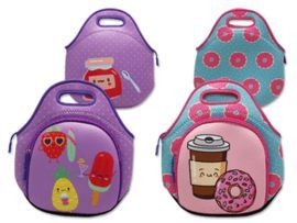 BOLSA MERIENDA NEOPRENO CON BOLSILLO HAPPY MEAL