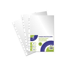 FUNDA MULTITALADRO Fº SET 10 CRISTAL 0,08MM