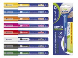 ROTULADOR PERMANENTE TINTA ACRILICA SURTIDO COLOR
