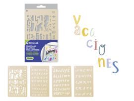 PLANTILLAS PP PARA LETTERING 12 ALFABETOS