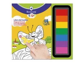 LIBRO PARA COLOREAR CON HUELLAS