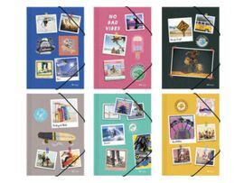 CARPETA GOMAS Y SOLAPAS SUMMER