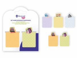 SET 2 MARCAPAGINAS IMANTADOS SURTIDOS