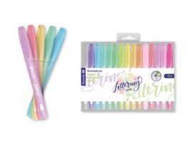 ROTULADORES PUNTA REDONDA LETTERING ING PASTEL 15U