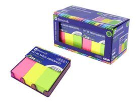 DISPENSADOR NOTAS ADHESIVAS 25*75 100H SURTIDAS