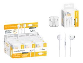 EXPOSITOR 12 AURICULARES CABLE CONECTOR USB-C