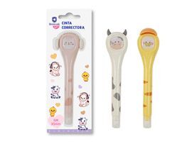 EXPOSITOR 12 CINTA CORRECTORA KAWAII 5MM 6 METROS