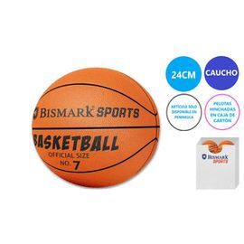 BALON CAUCHO BALONCESTO TALLA 7 HINCHADO