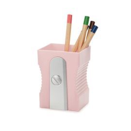 PORTALAPICES SHARPENER ROSA CLARO