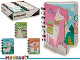 LIBRETA 80 PAGINAS LLAMA SURTIDO