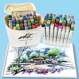 ROTULADORES CANVAS LUXE PROFESSIONAL BRUSH MARKER