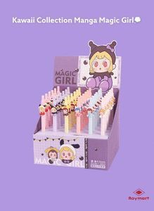 EXPOSITOR 36 BOLIGRAFO GEL MAGIC GIRL CLICK PEN