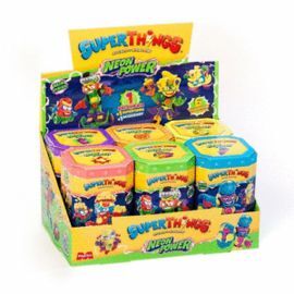 EXPOSITOR 6 SUPERTHINGS NEON POWER -KAZOOM KIDS