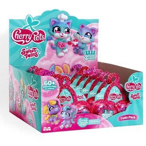 EXPOSITOR 12 TWIN PACK CHERRY PETS SWEET TWINS