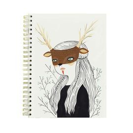 LIBRETA A4 CARTONÉ MARÍA HESSE NIÑA CIERVO