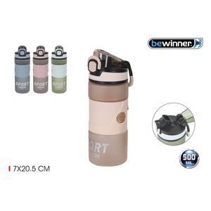 BOTELLA SPORT 500ML BEWINNER SURTIDO