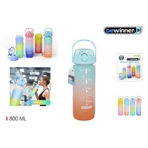 BOTELLA MULTICOLOR 800ML BEWINNER SURTIDO