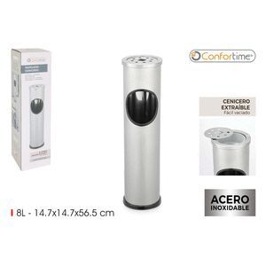 PAPELERA-CENICERO 8L CONFORTIME