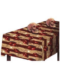 MANTEL PAYASO HALLOWEEN 137X274CM