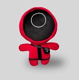 PELUCHE JUEGO DEL CALAMAR FELPA 13 CM VIGILANTE CI