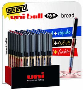 EXPOSITOR 36 BOLIGRAFO UNI-BALL EYE BROAD
