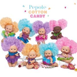 EXPOSITOR 8 PEPOTE COTTON CANDY MUÑECO