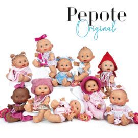 EXPOSITOR 8 PEPOTE ORIGINAL MUÑECO