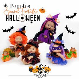 EXPOSITOR 8 PEPOTES HALLOWEEN