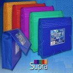 CARPETA A5 FUELLE CON GOMAS XXL SUPRA COLORES SURT