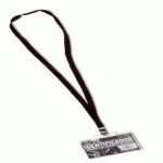 IDENTIFICADOR COLGANTE CON CORDON DE SEGURIDAD EN