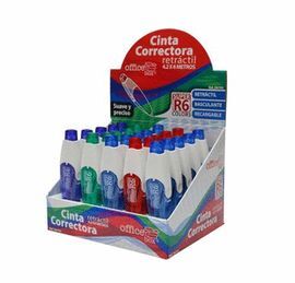 CORRECTOR CINTA SUPER R6 4.2MM 6 METROS CAJA 25 UN