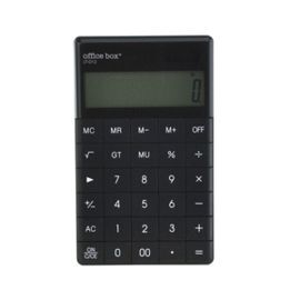 CALCULADORA PLANA NEGRO 12 DIGITOS